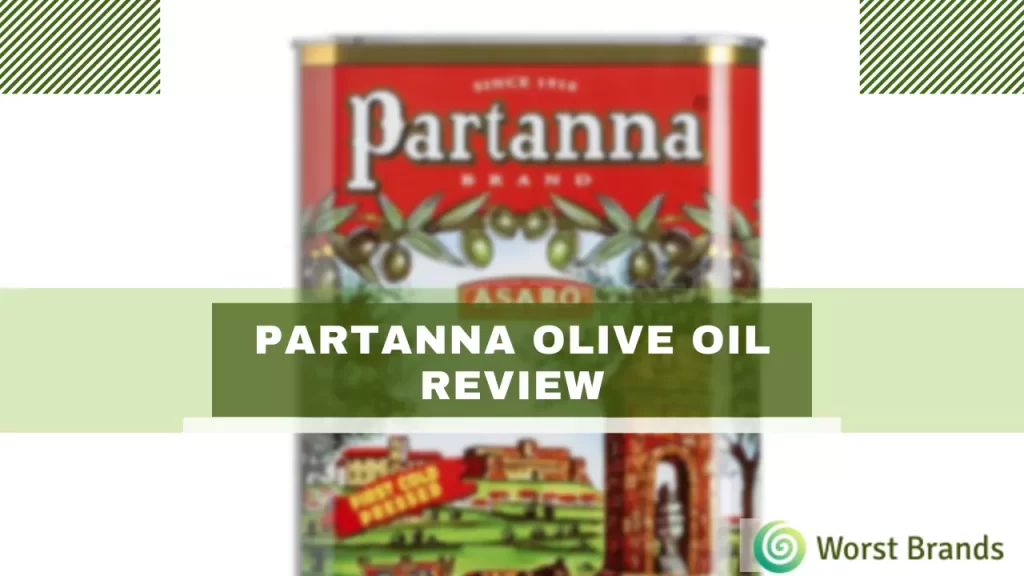 Partanna Olive Oil Review