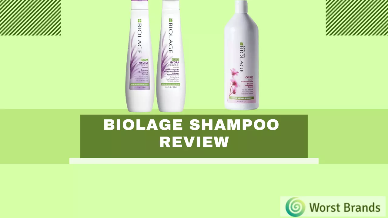 Biolage Shampoo Review Is It Good For Your Hair Worst Brands 7915