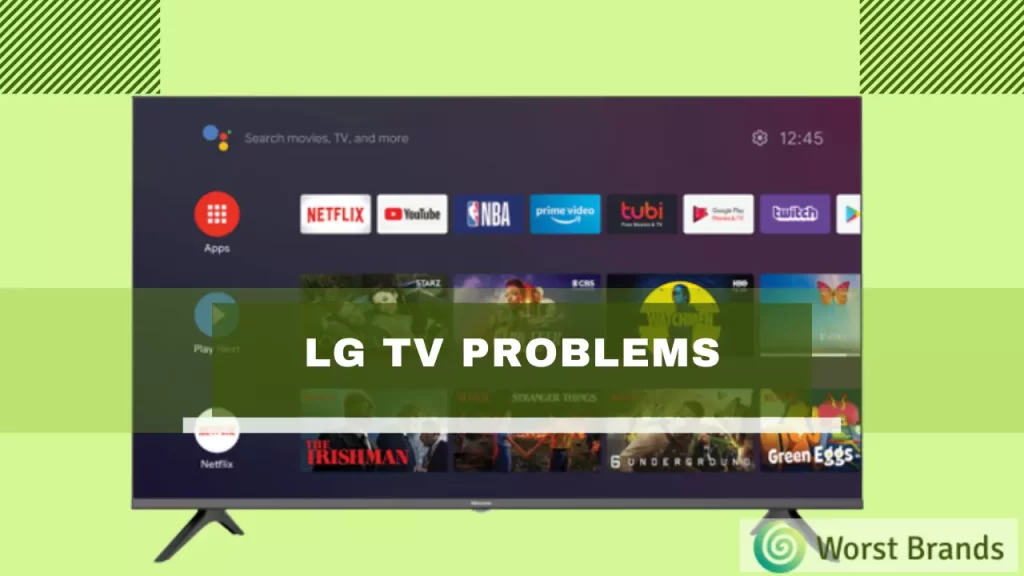 LG TV Problems