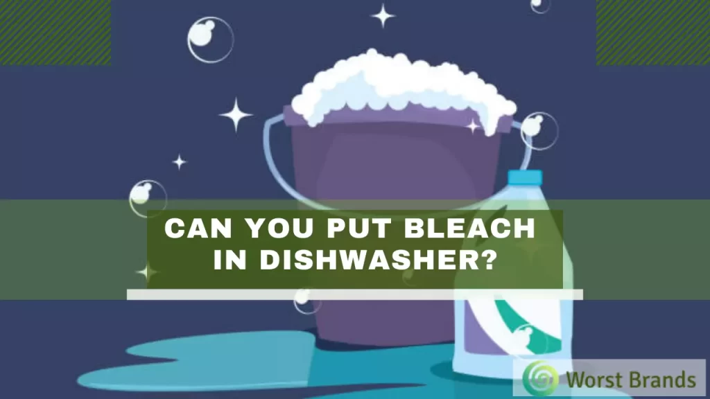 can you put bleach in kitchen sink