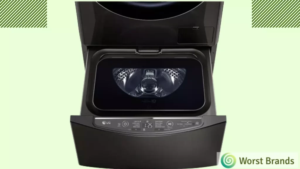 LG's TWIN Wash Mini Washing Machine- F8K5XNK9