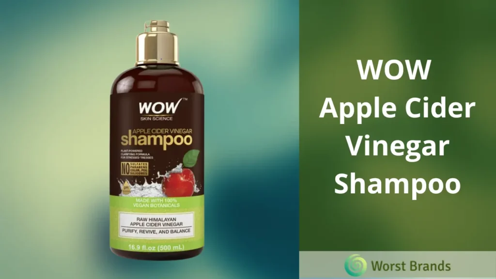 WOW Apple Cider Vinegar Shampoo