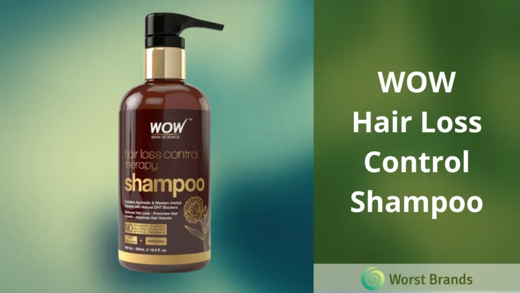 WOW Hair Loss Control Shampoo