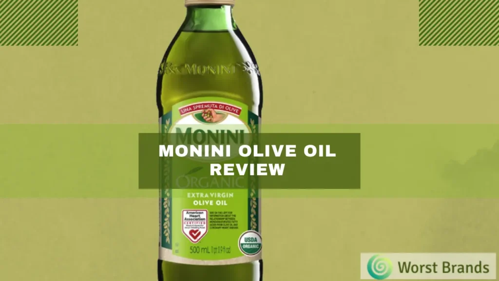 Monini Olive Oil Review