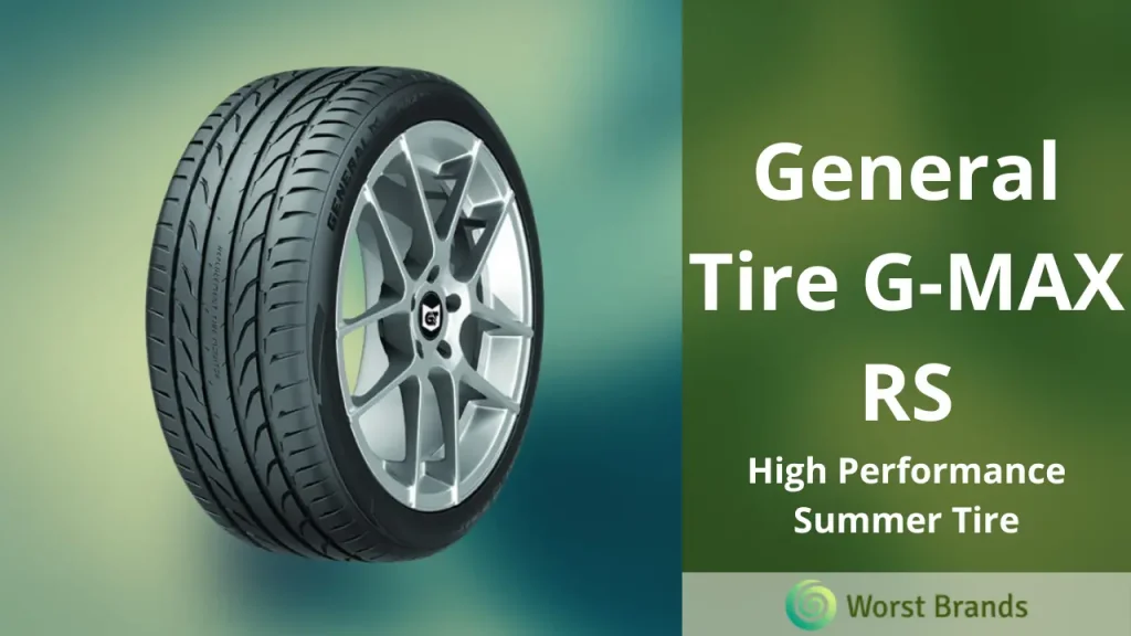 General Tire G-MAX RS