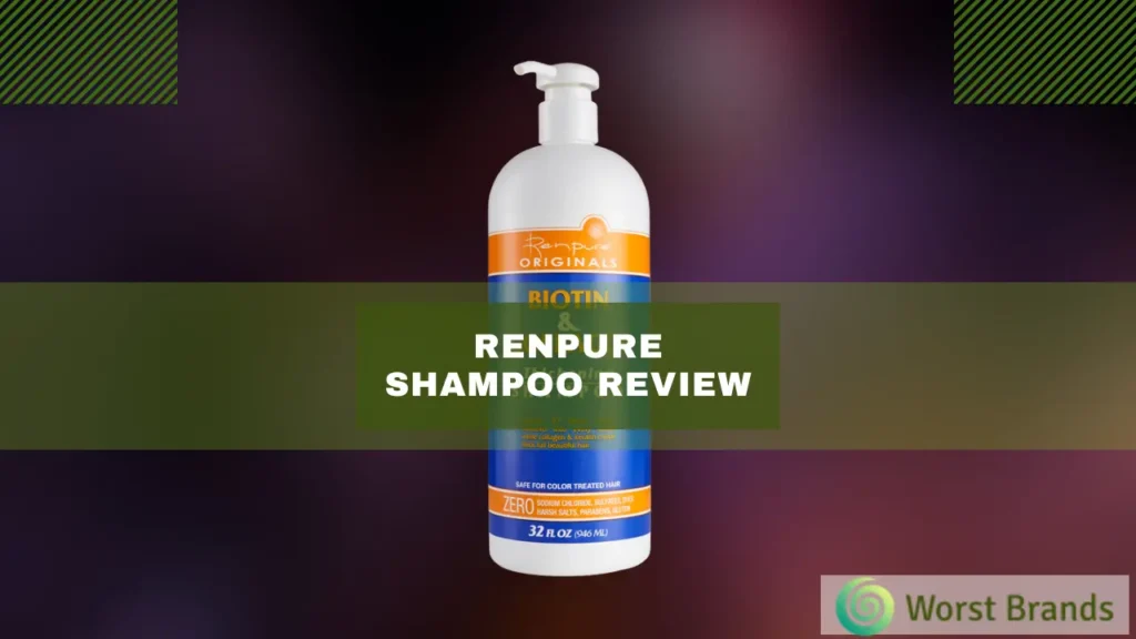 Renpure Shampoo Review