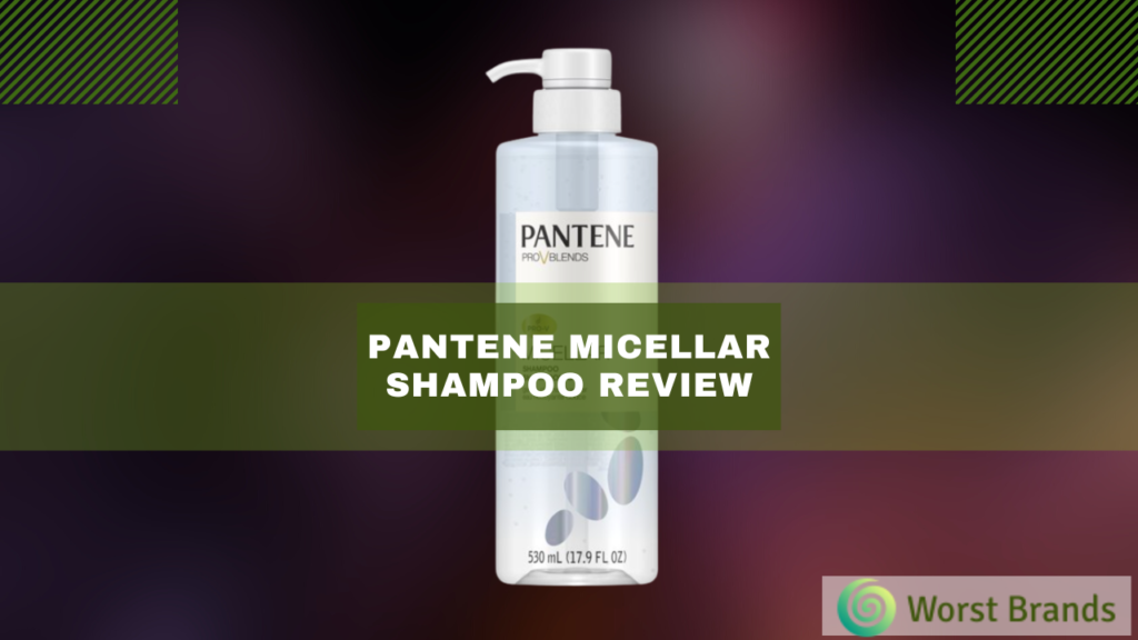 Pantene Micellar Shampoo Review