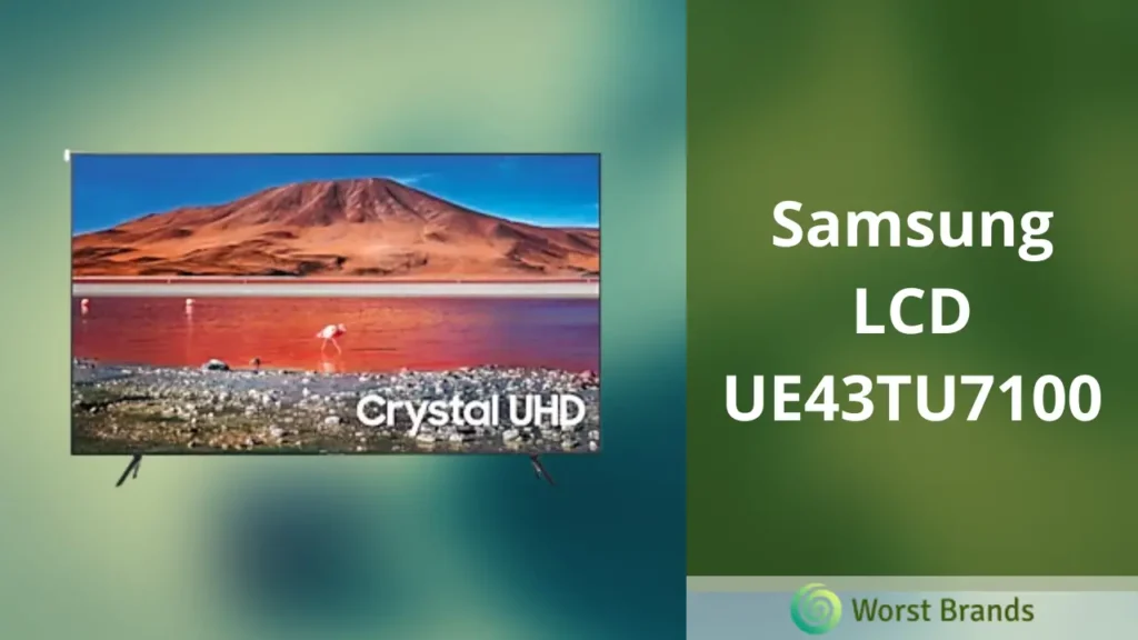 Samsung LCD UE43TU7100