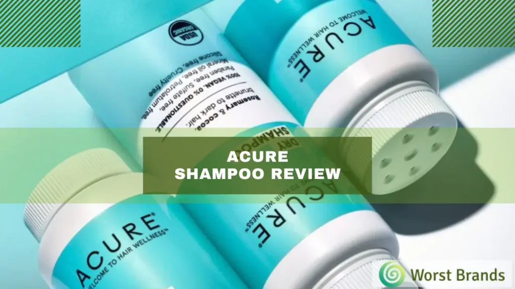 Acure Shampoo Review