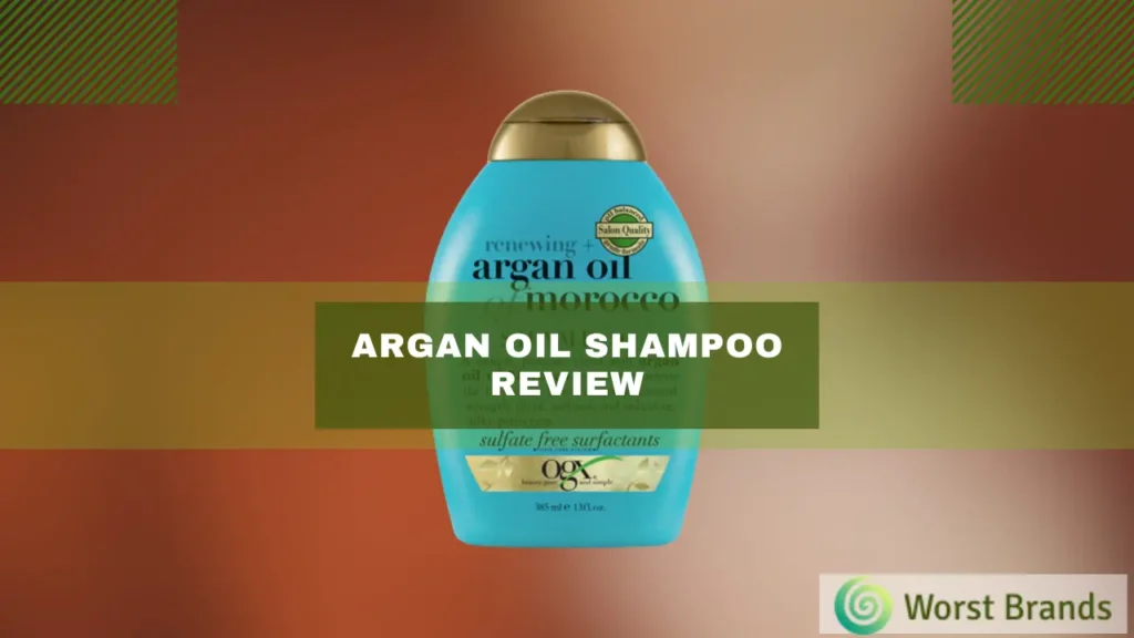 Argan Oil Shampoo Review