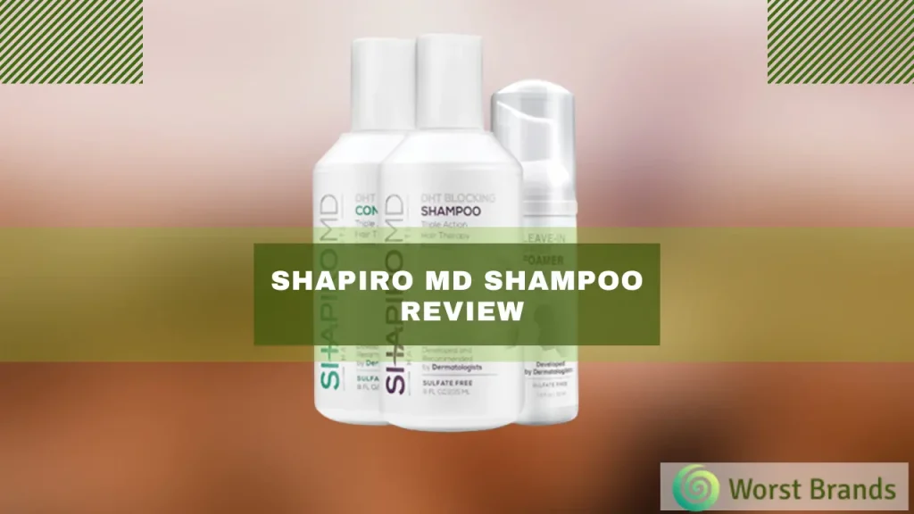 Shapiro MD Shampoo Review