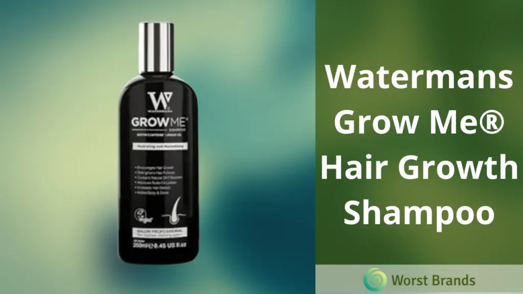 Watermans Grow Me® Hair Growth Shampoo Review