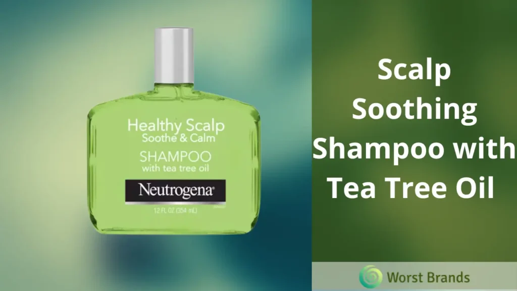 Scalp Soothing Shampoo with Tea Tree Oil