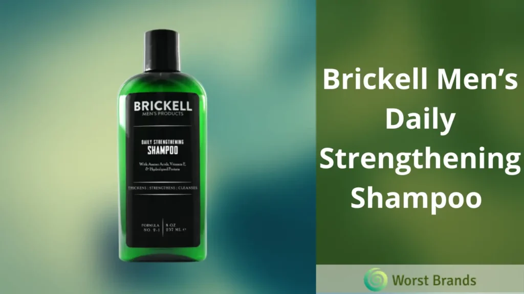 Brickell Daily Strengthening Shampoo