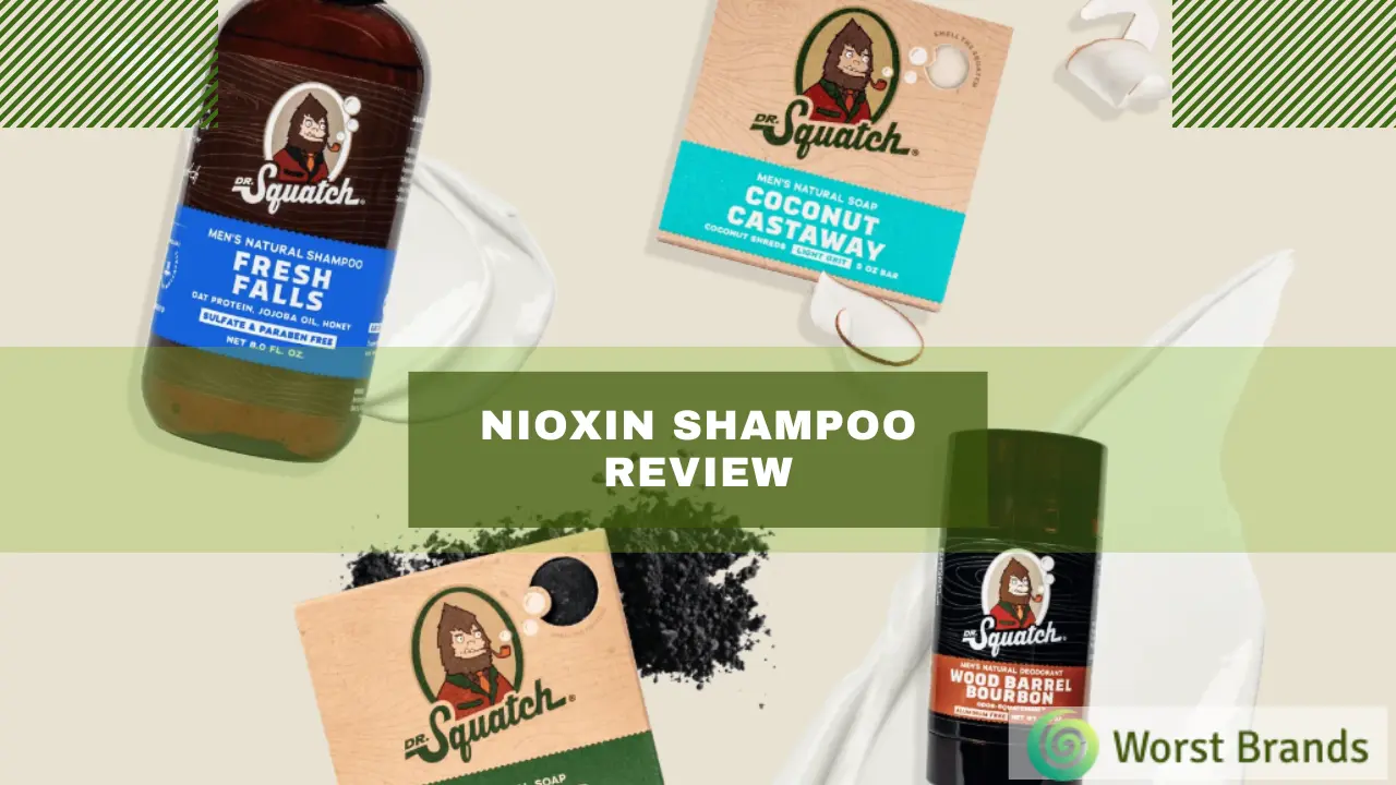 Dr. Squatch Shampoo Review Customer Ratings Worst Brands
