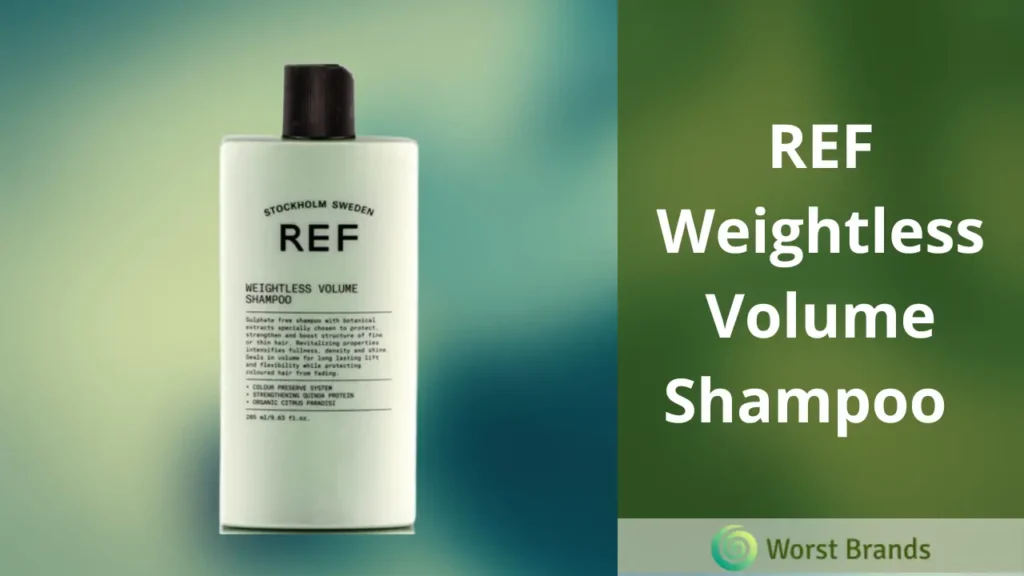 REF Weightless Volume Shampoo