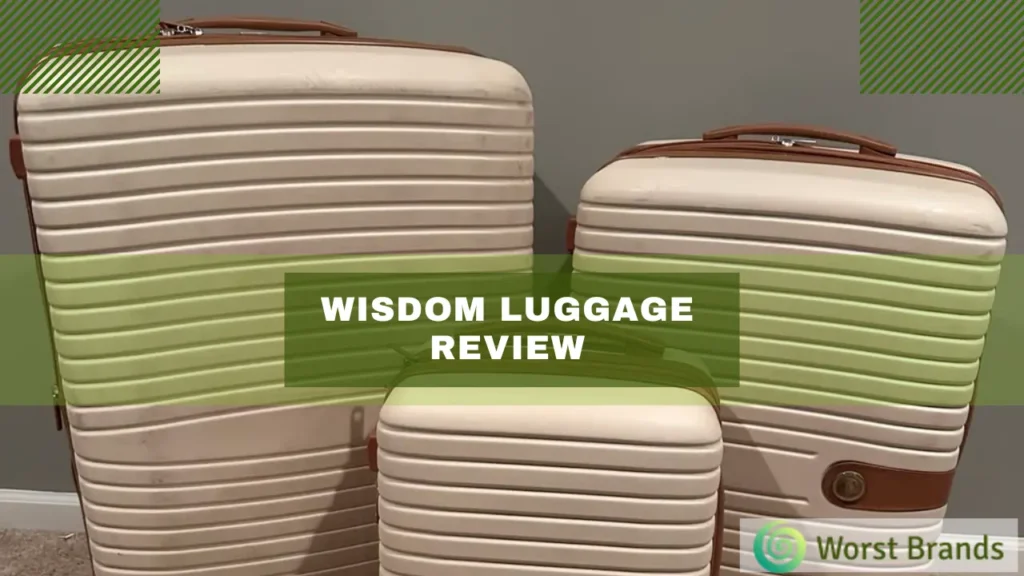 Wisdom Luggage Review