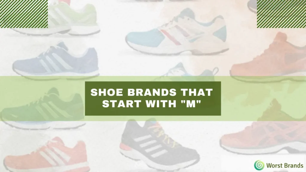 Shoe Brands That Start With M