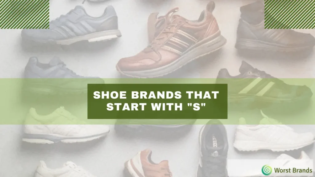 Shoe Brands That Start With S